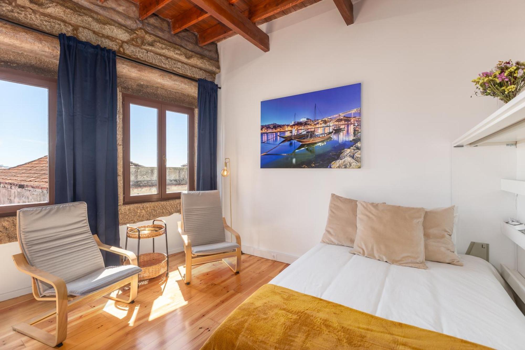 Studio Para 4 Pessoas No Porto Eksteriør bilde