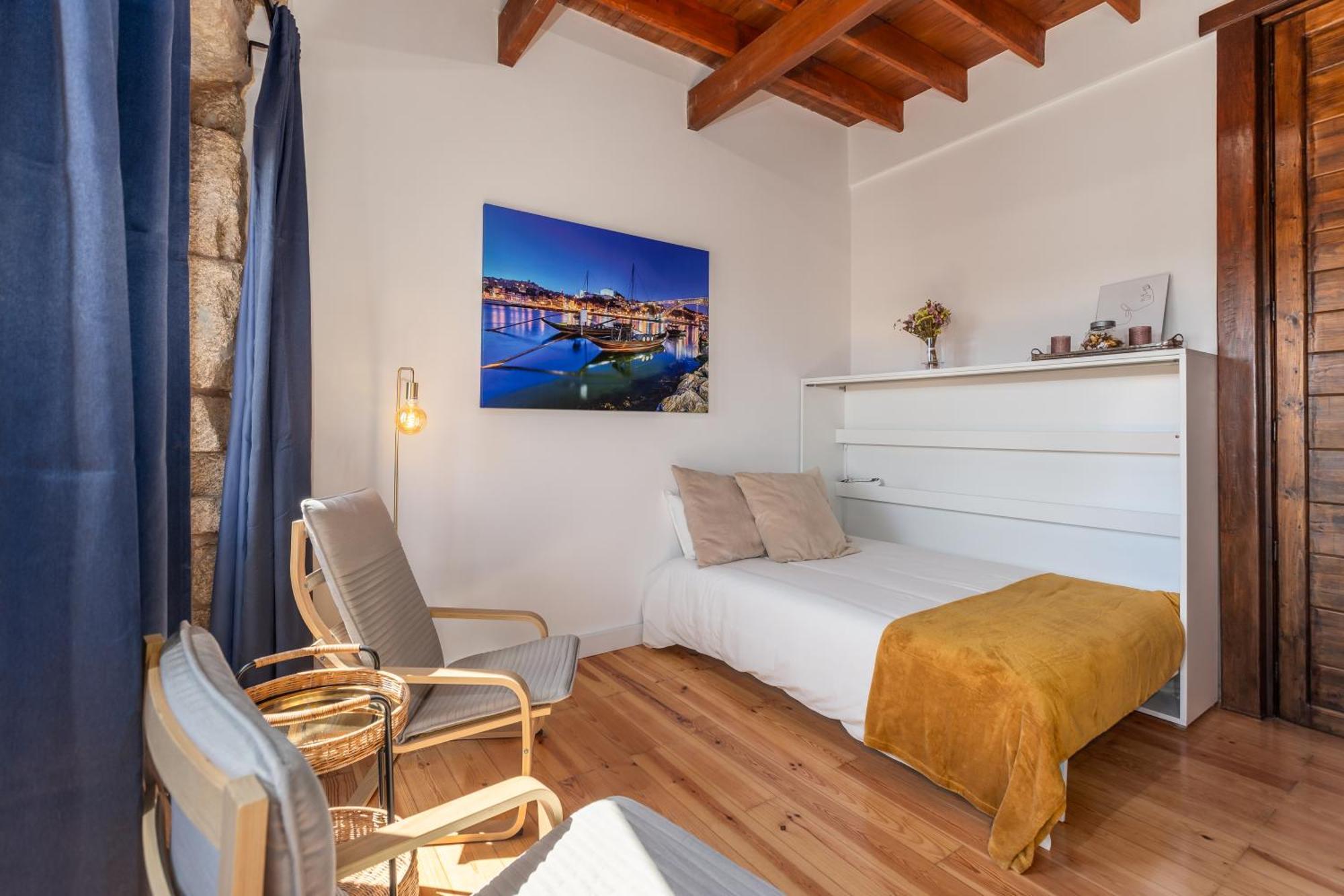 Studio Para 4 Pessoas No Porto Eksteriør bilde